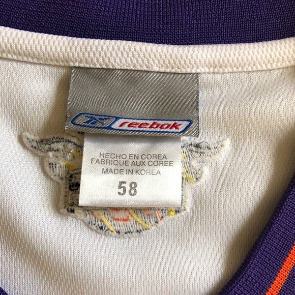 Vintage Reebok Official Phoenix Suns #13 Steve Nash Jersey Size 58 - Picture 5 of 11